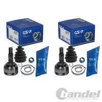 2X GSP Antriebswellengelenk Satz Radseitig Passend FüR Renault Clio Modus Twingo