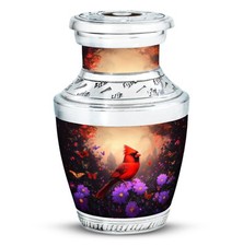 Red Cardinal Urn Keepsake 3Inch Mini Urns for Human Ashes Cremation Small