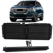 Radiator Upper+Lower Shutter Grille For 18-24 GMC Terrain 2018-2024