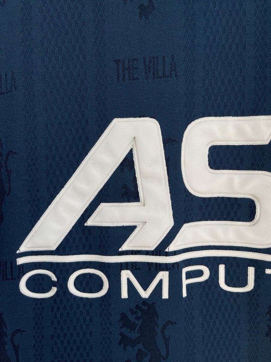 Vintage Reebok Aston Villa 1995 1997 Away Football Jersey
