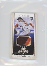 2015 Panini Diamond Kings Mini Materials Prime 4/25 RJ Alvarez #176 0u7