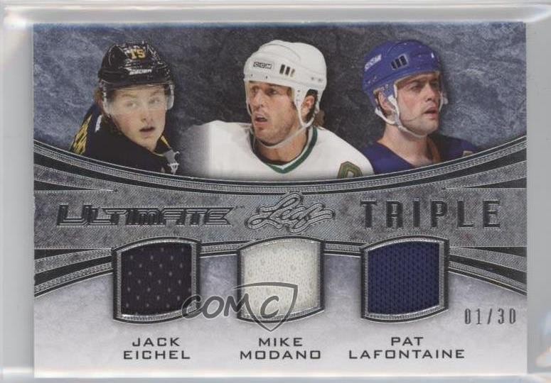 2015 Leaf Ultimate Silver 1/30 Jack Eichel Mike Modano #UT-03 Rookie RC HOF 11jd