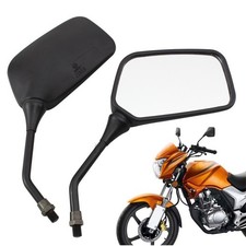 Motorcycle Mirrors Set Motorbike Side Rearview Mirror Scooter ATV Moped Mirrors