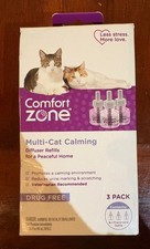 Comfort Zone Multi Cat Calming 3 Refills 2 extra 5 TOTAL