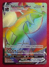Salamence VMAX 194/189 Secret Rainbow Rare Darkness Ablaze Pokemon Card TCG 