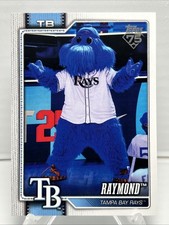 2026 Topps Series 1 Celebration Raymond #M-22 Tampa Bay Rays Mascot