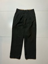 Vintage 50s 60s Conmar Zipper Wool Cuffed Hollywood Pleated Dress Trouser Pants