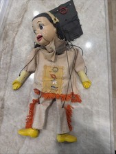 Antique Howdy Doody Show Marionette Doll Princess Summerfall Winterspring 50s TV