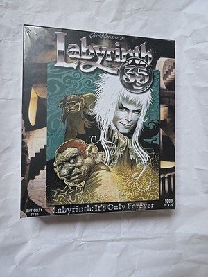 New Jim Hensons Labyrinth Movie 35th Anniversary Puzzle 1000pc Puzzle 20''x26''