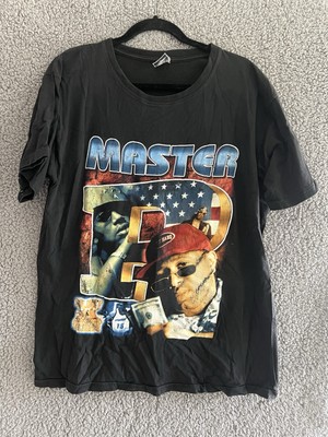 Grail Vintage MASTER P Graphic Tee Shirt King Of The World Single Stitch Sz XL