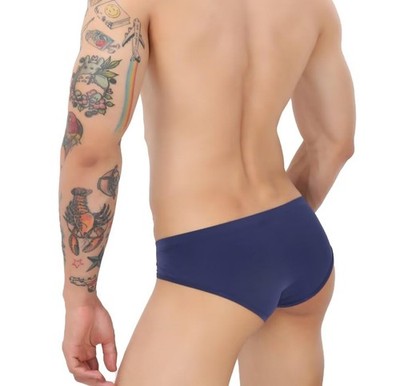 Superdünne Herren Sexy BulgeBeutel Eisseide Slip Unterwäsche Heiße Herren Nie...