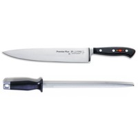 Fr. Dick Premier Plus Set Kochmesser 26 Cm & Wetzstahl 25 Cm Runder Standardzug