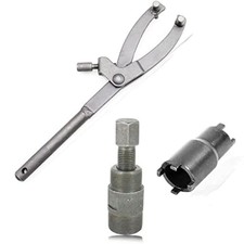 3Pcs Spanner Wrench Magneto Fly Wheel Clutch Hub Adjustable Tool  24mm 27mm