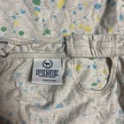 Vintage Victoria’s Secret Pink ruffle strap paint splatter babydoll dress 2005 — photo 5