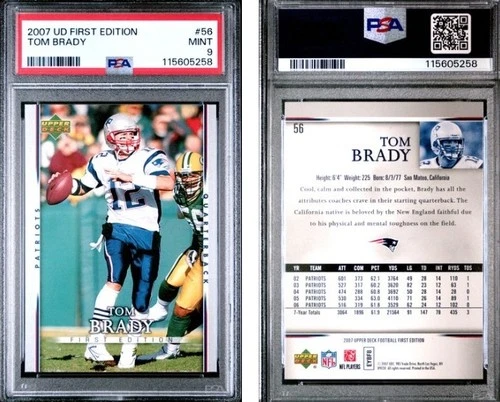 2007 Upper Deck First Edition - Tom Brady #56