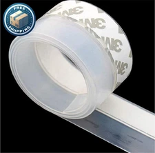 Door Strip Bottom, House and Glass Shower Door Seal Strip, 1" X 16.4'