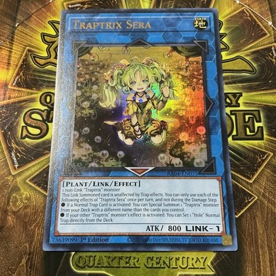 Yugioh Traptrix Sera RA04-EN075 Quarter Century Stampede Ultra Rare NM/M