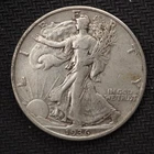 1936 *D* LIBERTY  WALKING SILVER HALF DOLLAR *FREE SHIPPING** C4326