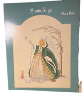 serendipity designs cross stitch chart SNOW ANGEL 1988