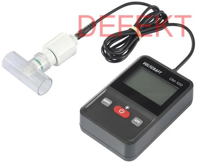 VOLTCRAFT OM-100 Sauerstoff-Messgerät 0 - 100 % Sauerstoff Messgerät DEFEKTWARE