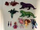 Vintage MOTU 1980s He-Man She-Ra Figures And Accessories Lot