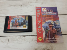 Lethal Enforcers (Sega Genesis, 1993) Cartridge and Manual Tested🎮🕹️