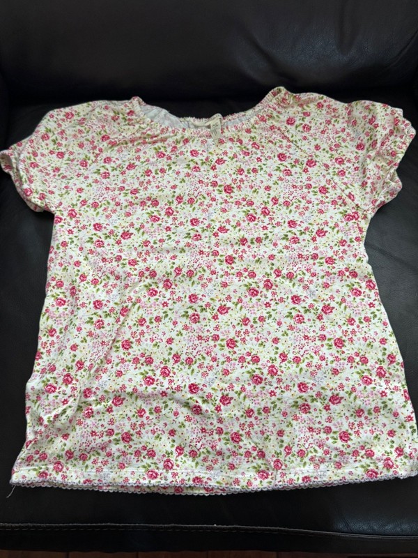 Matilda Jane Enchanted Garden Springtime Flowers Top Girl's Size 12