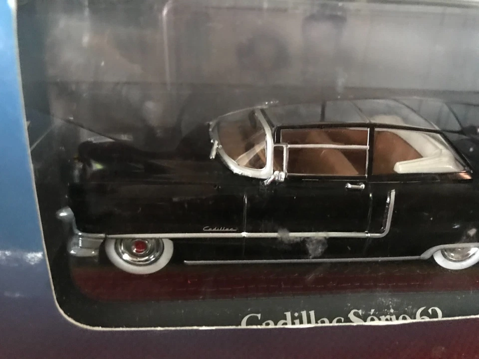 NOREV ATLAS 1/43 DIECAST CADILLAC SERIE 62 EN NEGRO ROYAL B802 Foto 4 de 4