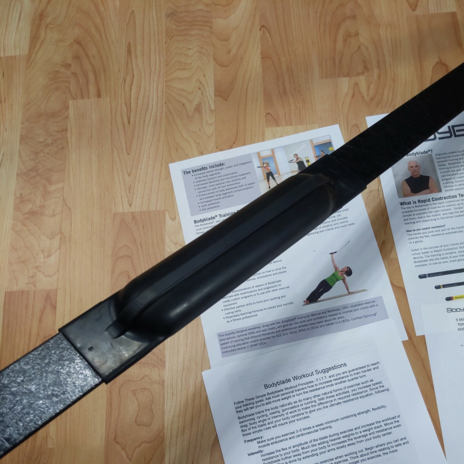 USED Bodyblade Classic 48" Cardio Blade Fitness Workout Exercise