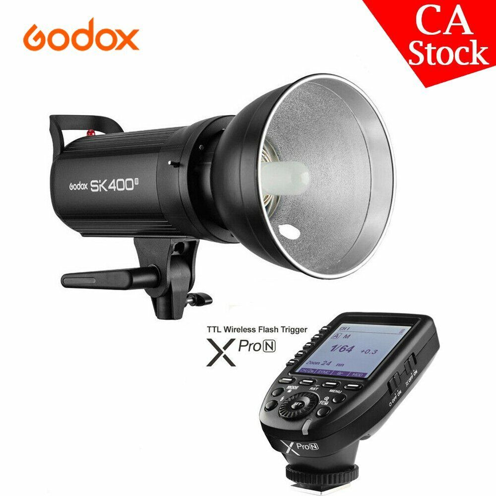 US Godox SK400II 5 ☆ popular 400W 2.4G HSS Xpro-N Studio LCD unisex Transmitt Flash