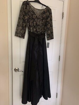 alex black evening dresses ALEX EVENINGS #8127771 – Margaret's Boutique main image 0