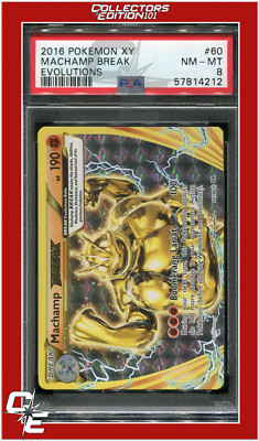 Evolutions 60 Machamp Break PSA 8 | eBay