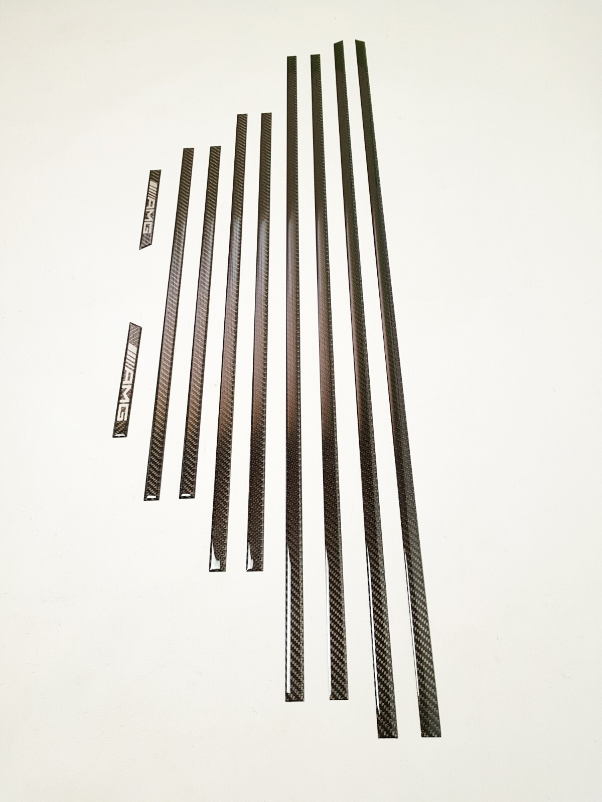 kitcar Carbon Fiber Side Molding Inserts Set made for G Wagon W463 G63