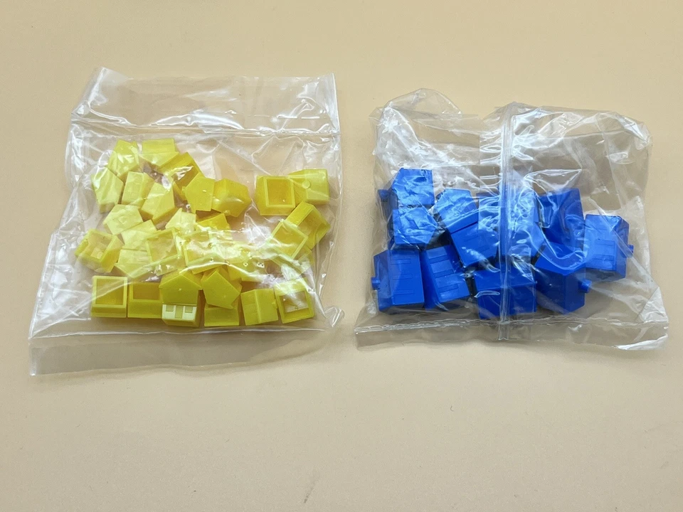 The Simpsons Monopoly - 2001 - Deeds, Cards, Homes, Dice - Replacement Pieces - Image 3 of 4