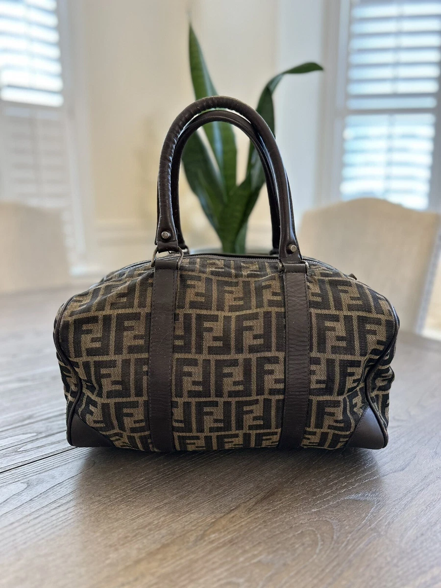 Fendi Zucca Boston Bag AWL1088 – LuxuryPromise