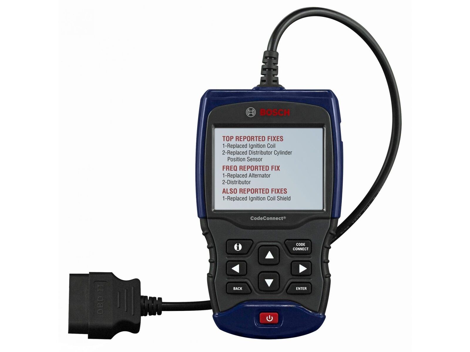 BOSCH 1200 Enhanced Auto Scanner OBD II CAN ABS SRS LIVE DATA Scan Tool 