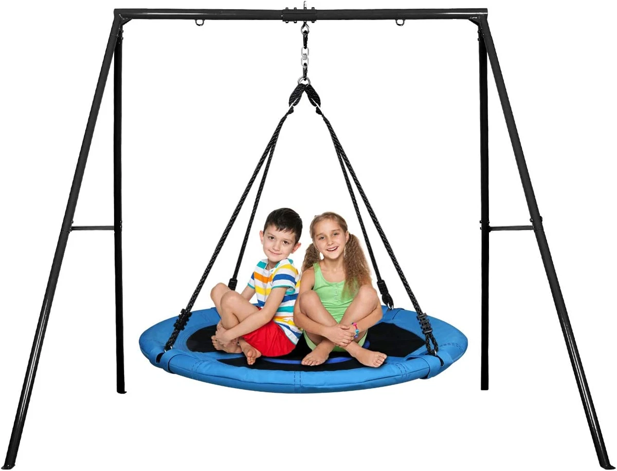 Swing sets with saucer 2025