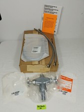 Chicago Faucet 929-SAM Dual Inlet Water Fitting Satin Anti-Microbial