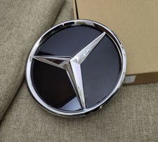 Insignia de parrilla delantera emblema estrella convexa para Mercedes Benz 2016 17 18 19 20 Clase E
