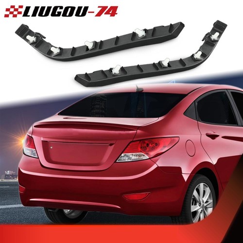Bumper Bracket Side Mounting Bracket Set of 2 Fit For 2012-2016 Hyundai Accent - Picture 10 of 12