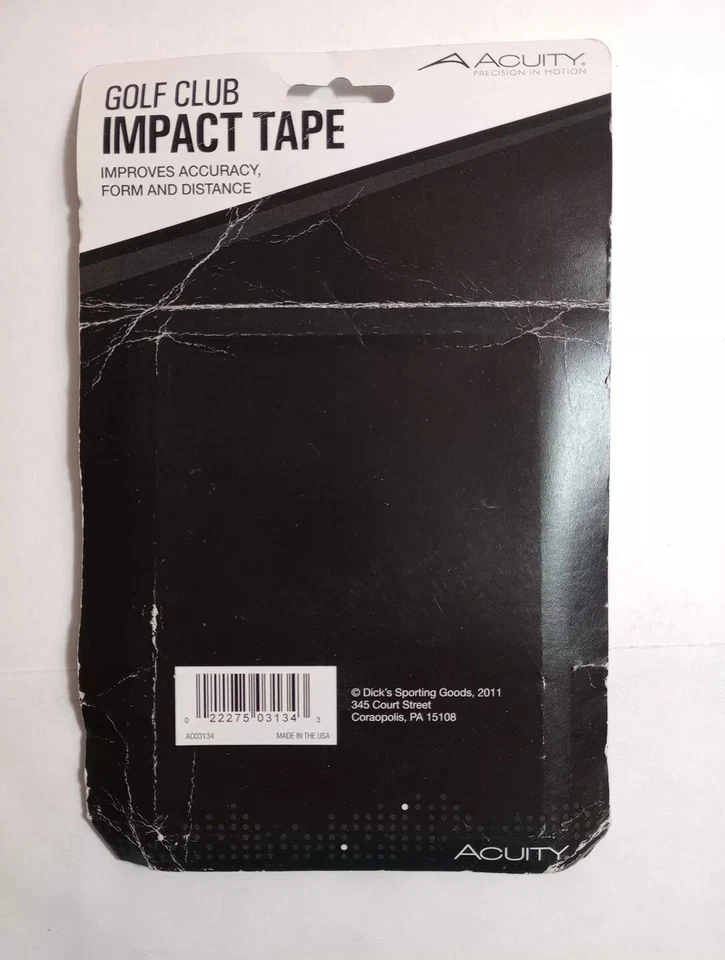 Acuity Golf Club Impact Tape - Image 2 of 2