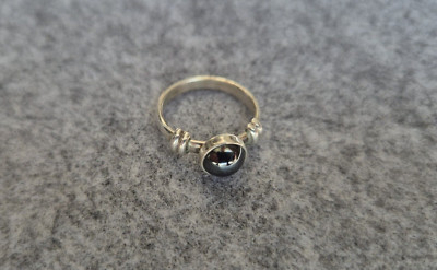 Niels Erik aus NEFROM Sterling Silber Ring mit Hämatit