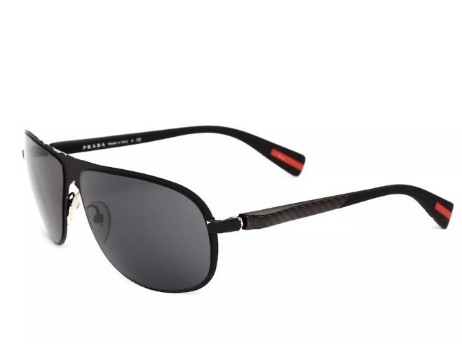 Prada SPS56O Unisex Black Fashion Sunglasses R2516 | eBay