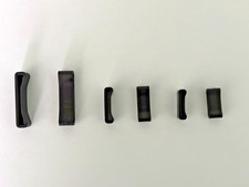 Plastic Keeper Belt Loop Square Loop Buckle Slider x 4 PACK