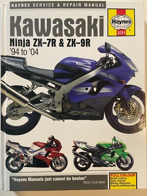 ティーズ ページ17 1994-2004 Ninja ZX-7R & ZX-PR Motorcycle HAYNES Service Repair