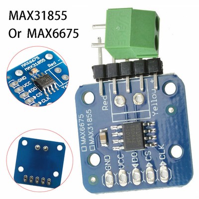 Neu MAX6675/MAX31855 K-Typ Thermocouple Temperatur Sensor Modul Für Arduino