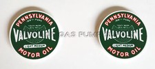 Pair of Valvoline Motor Oil 2" Vinyl Decals (DC406D)