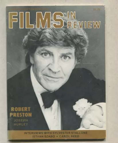Films In Review:  Aug.-Sept 1982 Robert Preston In Victor/Victoria