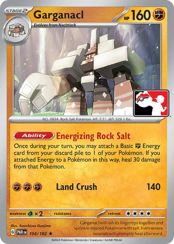 Garganacl 104/182 Prize Pack Series Cards