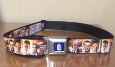 Doctor Who- Buckle Down- Adjustable- Seatbelt Belt- EUC(K)
